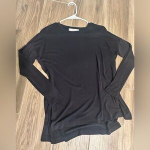 Loft XS Black Women's Top
